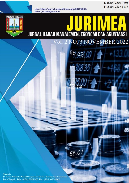 					View Vol. 2 No. 3 (2022): Jurnal Ilmiah Manajemen, Ekonomi dan Akuntansi
				