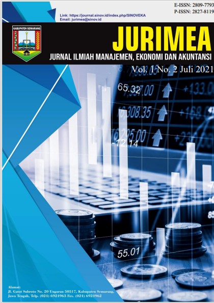 					View Vol. 1 No. 2 (2021): JULI : Jurnal Ilmiah Manajemen, Ekonomi dan Akuntansi
				